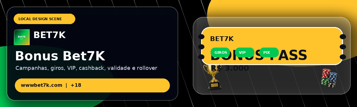 Bet7K — Bônus, Promoções e VIP